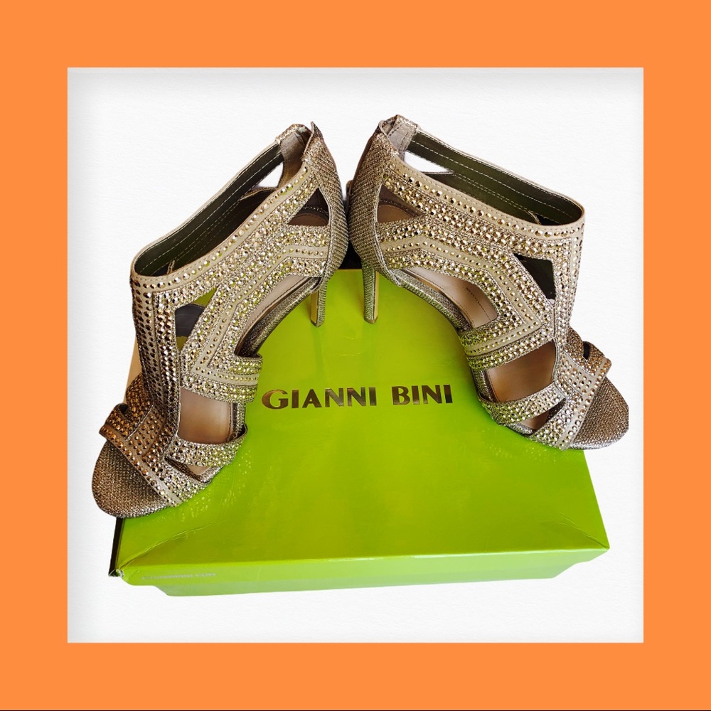 Gianni Bini rhinestone heels